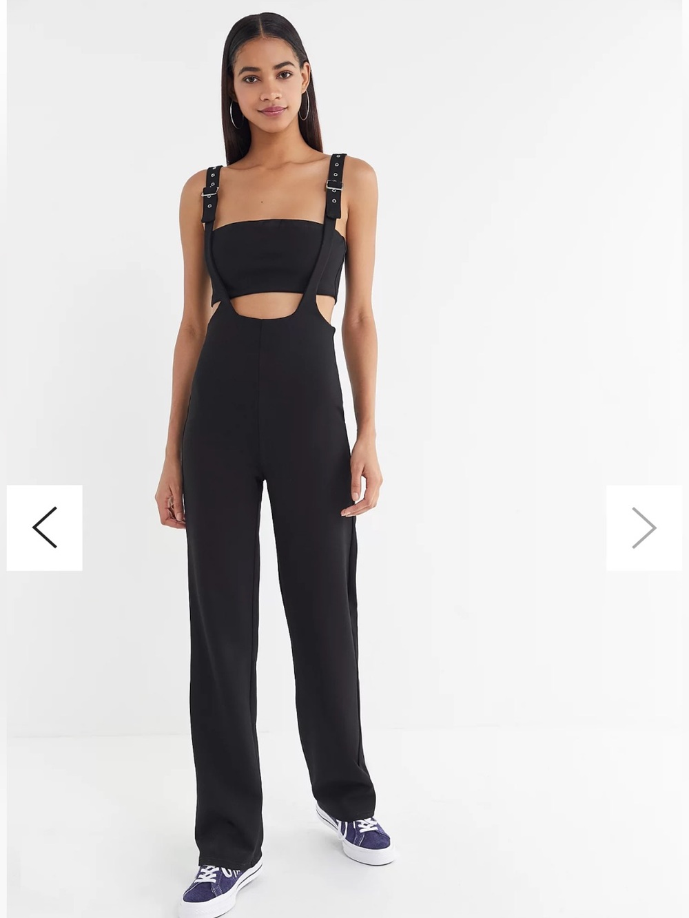 Tiger Mist Peyton Buckle-Strap Jumpsuit